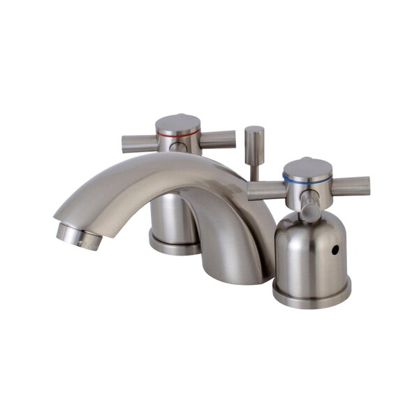 KB8958DX Mini-Widespread Bathroom Faucet, Brushed Nickel